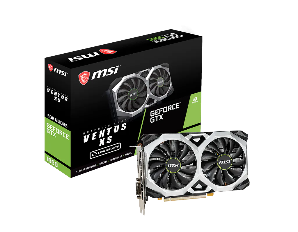MSI GeForce GTX 1660 VENTUS XS 6G V1
